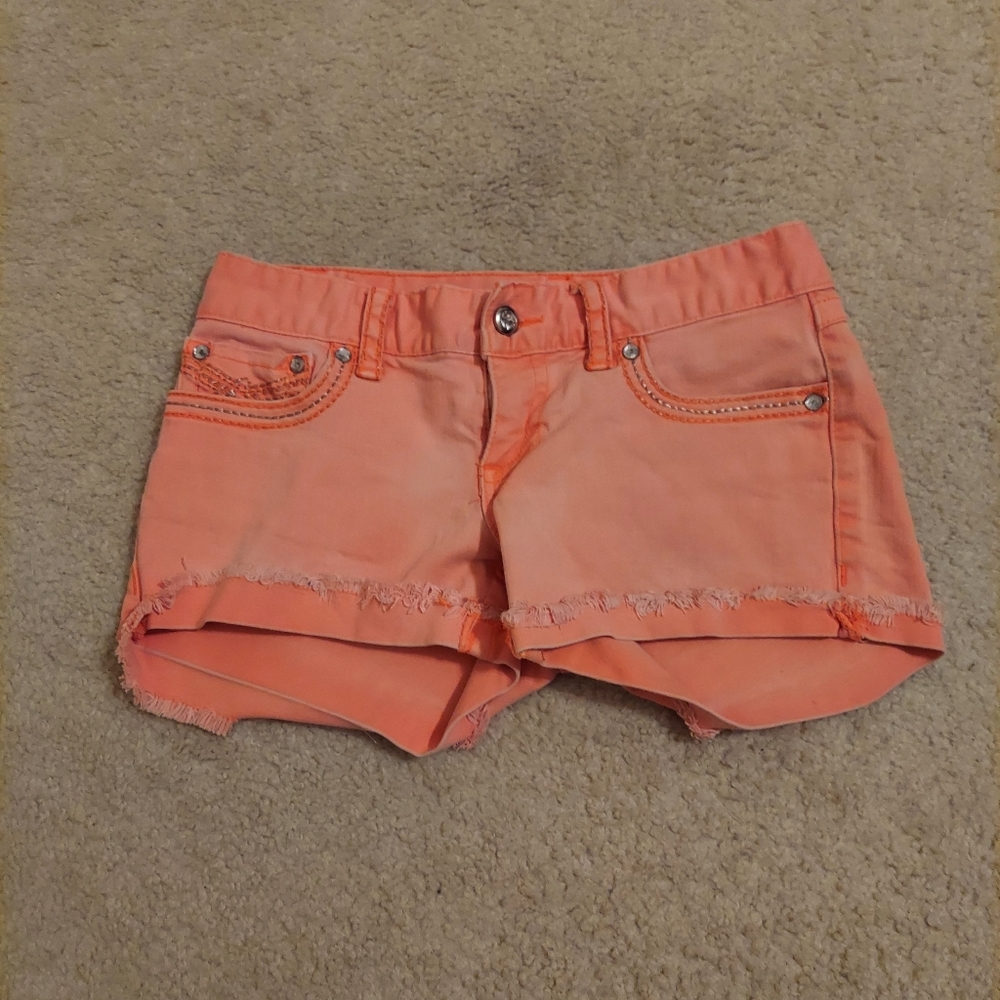 Peach shorts size 1/2
